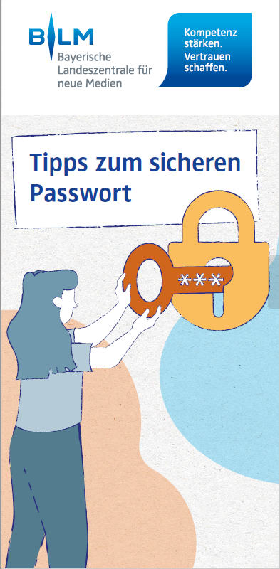 Artikelbild: Tipps zum sicheren Passwort (Flyer)